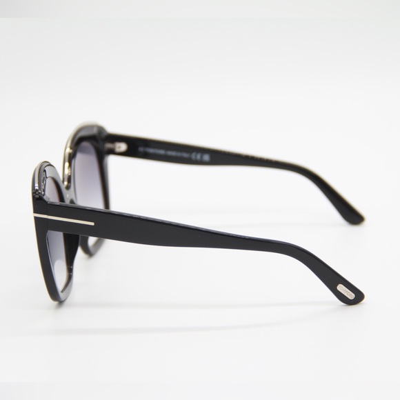 NEW TOM FORD CHANTALLE WOMEN SUNGLASSES TOM FORD TF944 01B EYEWEAR FT0944/S - Picture 8 of 13